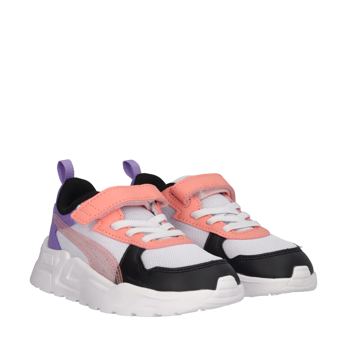 TRINITY LITE BLURRY DREAMS AC Sneakers Bambina Bianche, Nere e Viola - Image 3