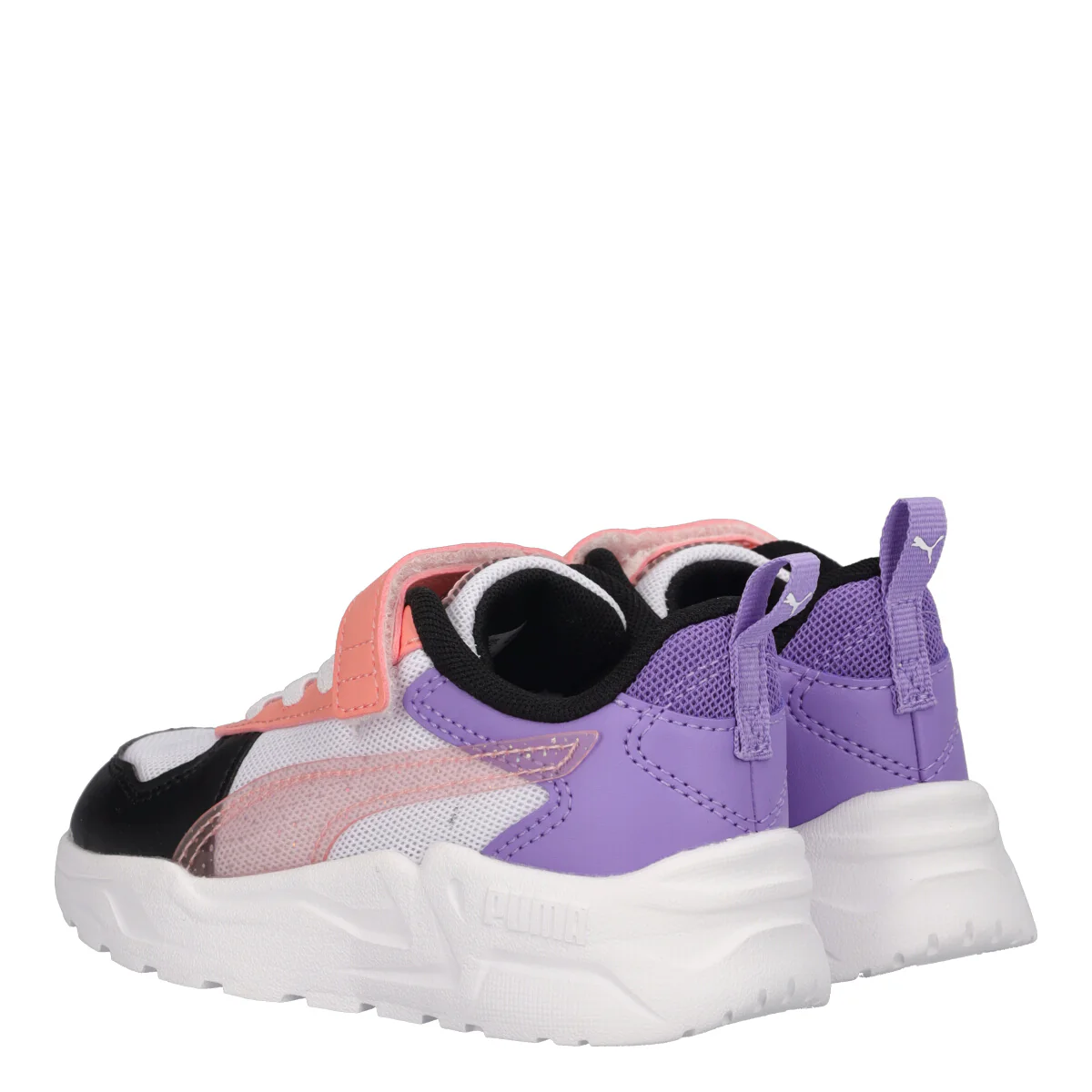 TRINITY LITE BLURRY DREAMS AC Sneakers Bambina Bianche, Nere e Viola - Image 4