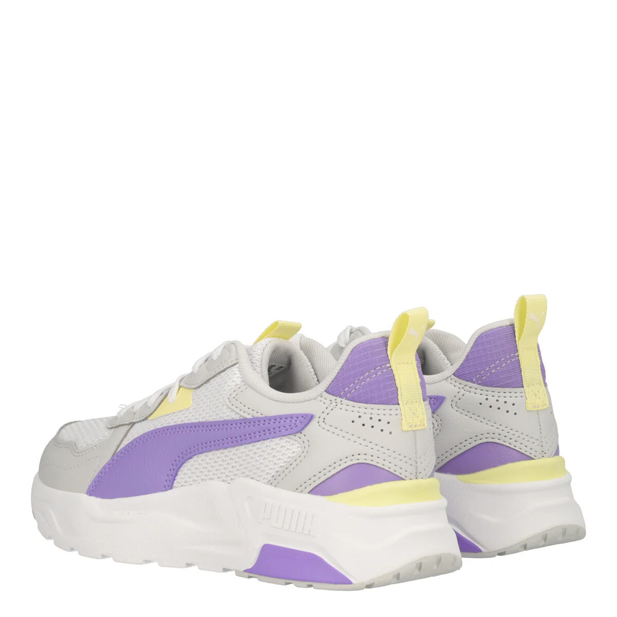 TRINITY LITE JR Sneakers Donna Grigie, Viola e Bianche - Image 4