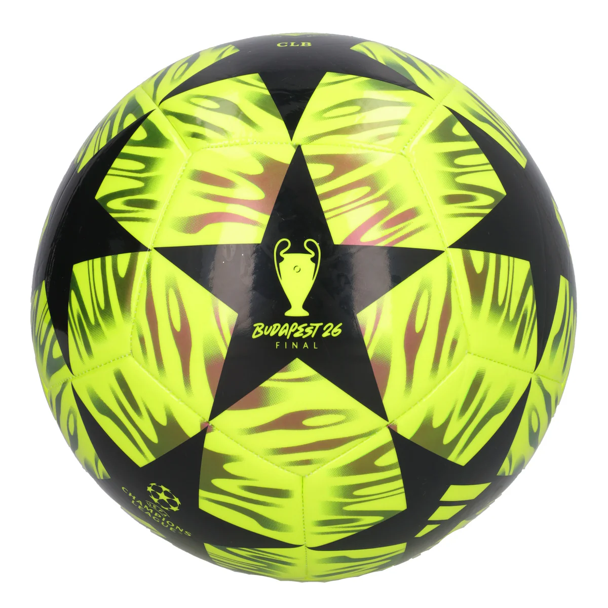UCL CLB Pallone Champions League Giallo Fluo e Nero - Image 4