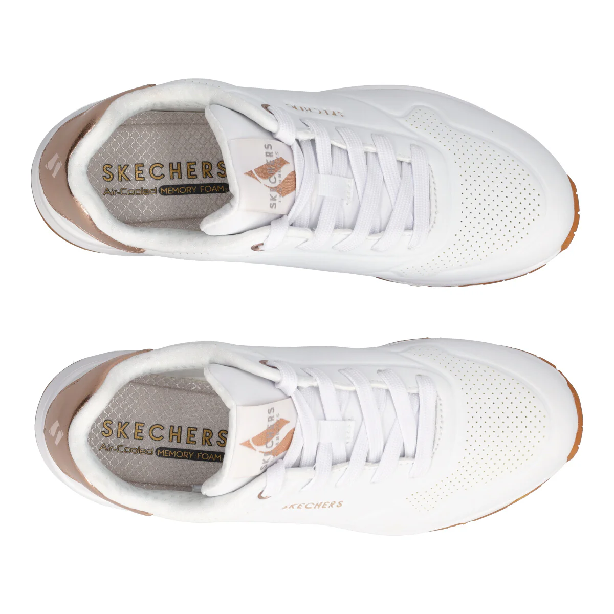UNO GOLDEN AIR Sneakers Donna Bianche - Image 5