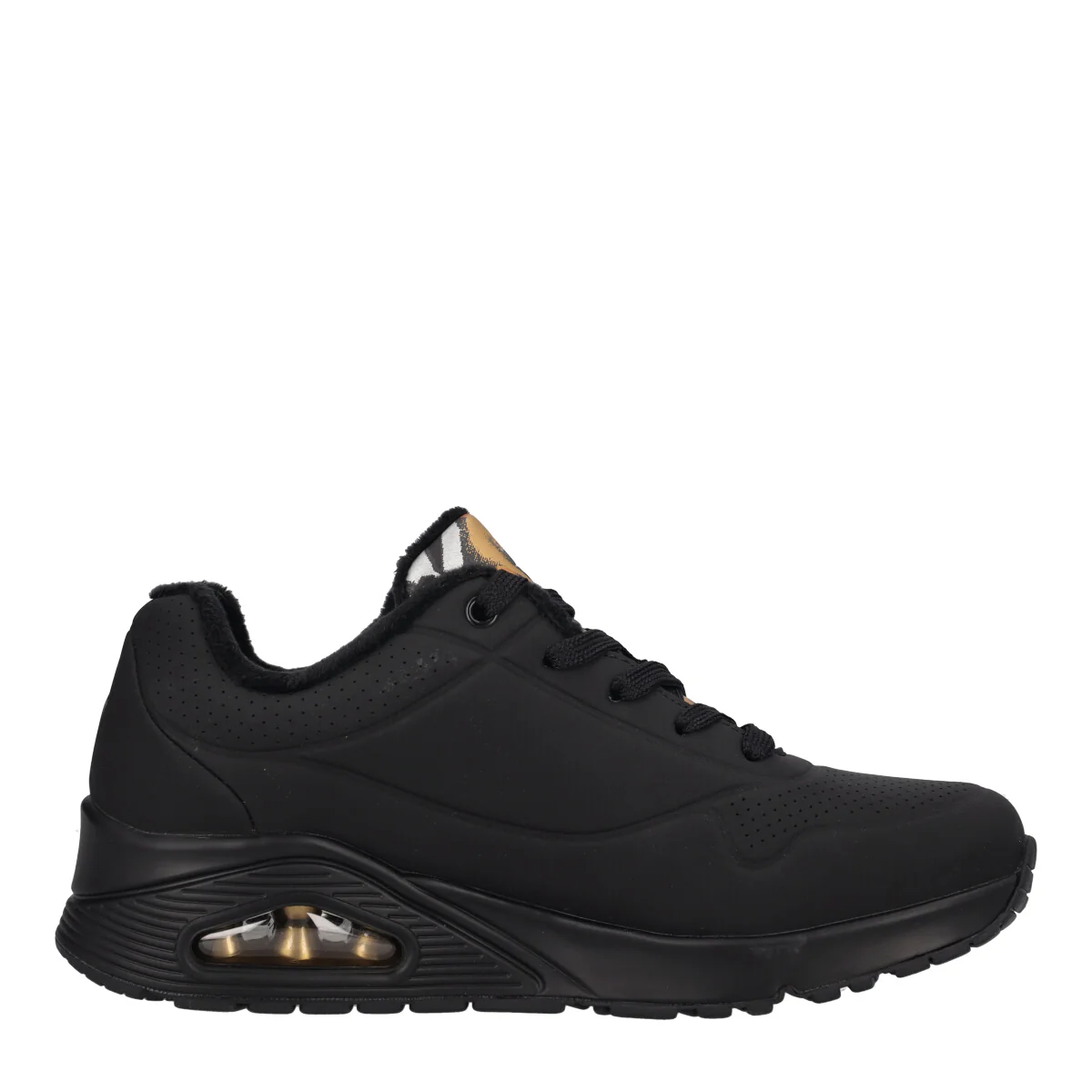 UNO METALLIC LOVE Sneakers Donna Nere - Image 2