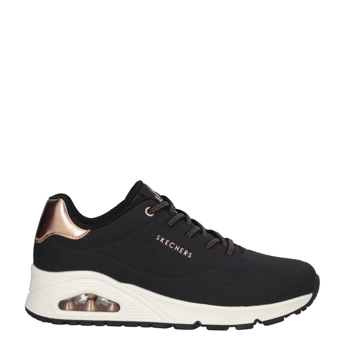UNO SHIMMER AWAY Sneakers Donna Nere e Bronzo