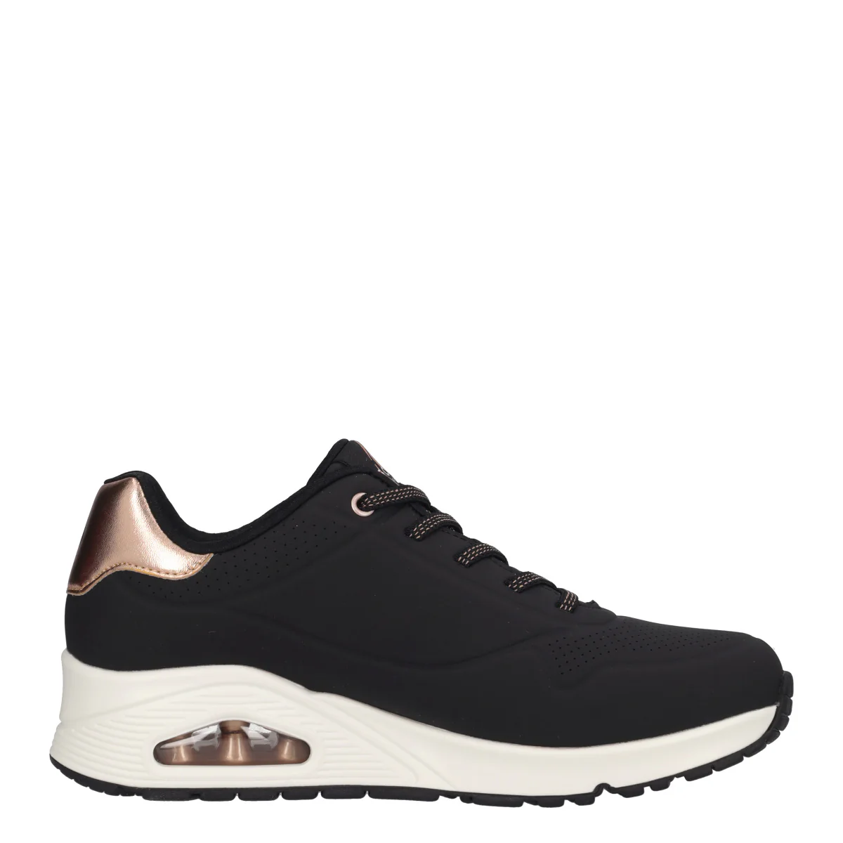 UNO SHIMMER AWAY Sneakers Donna Nere e Bronzo - Image 2