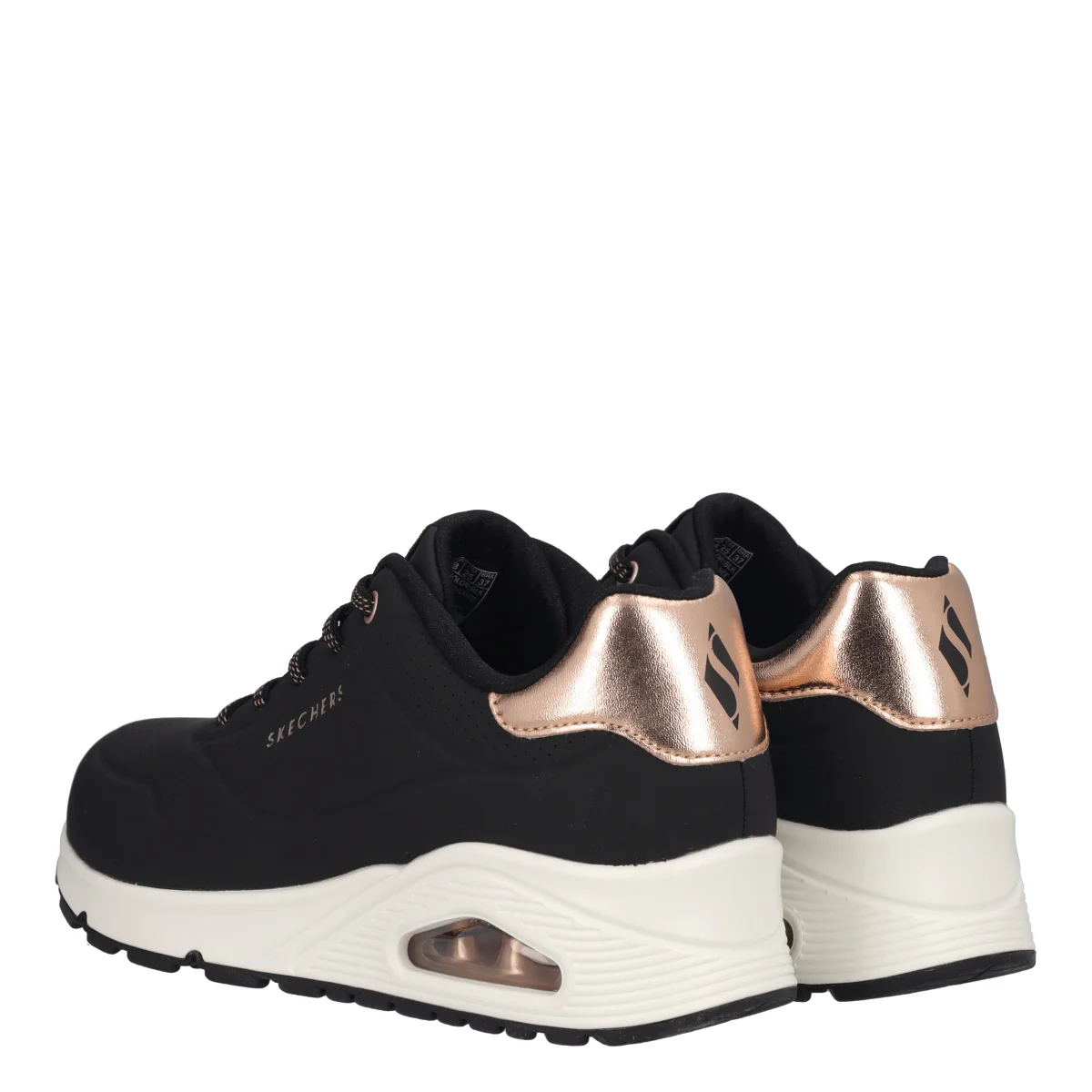 UNO SHIMMER AWAY Sneakers Donna Nere e Bronzo - Image 4