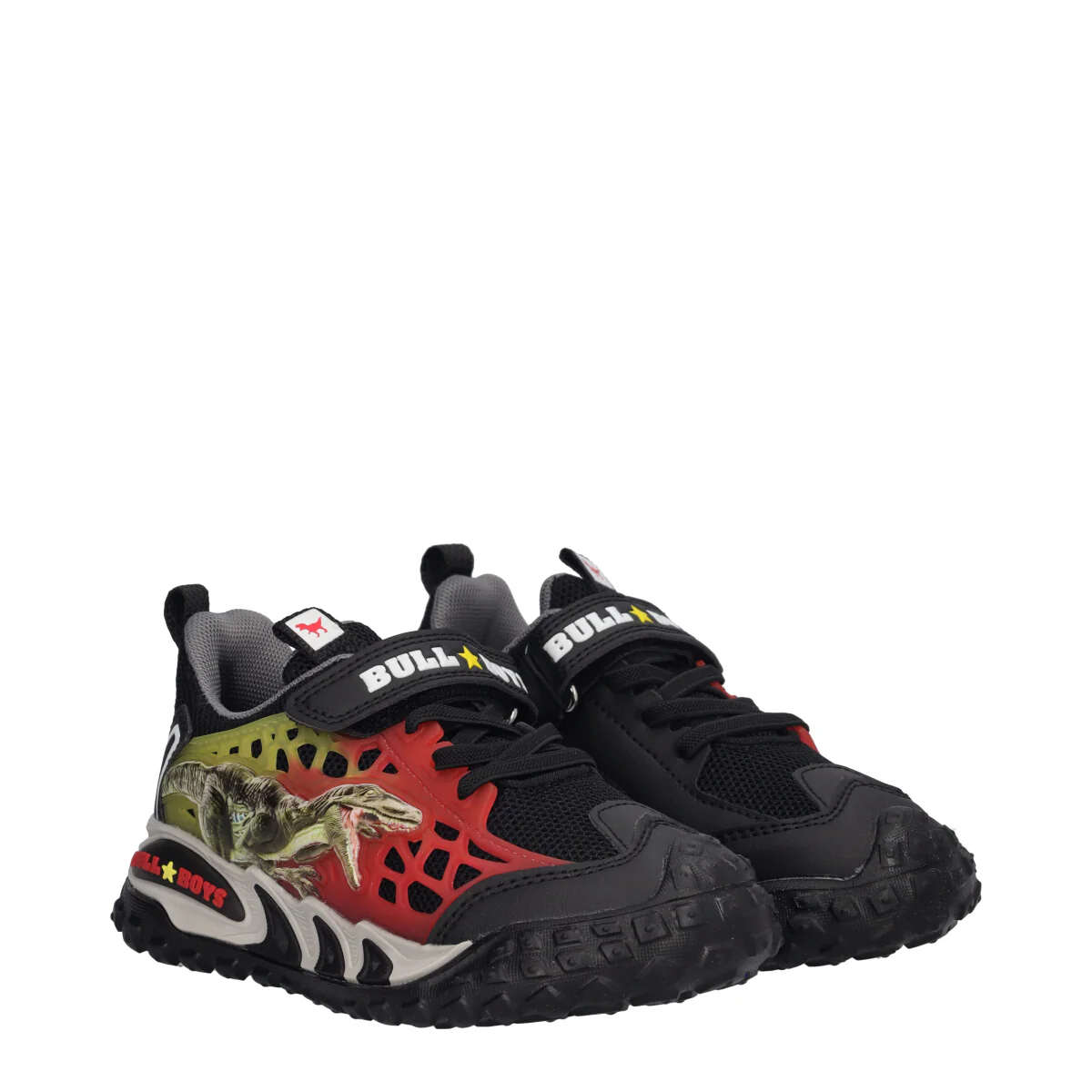 VELOCIRAPTOR Sneakers Bambino Nere con Luci - Image 3