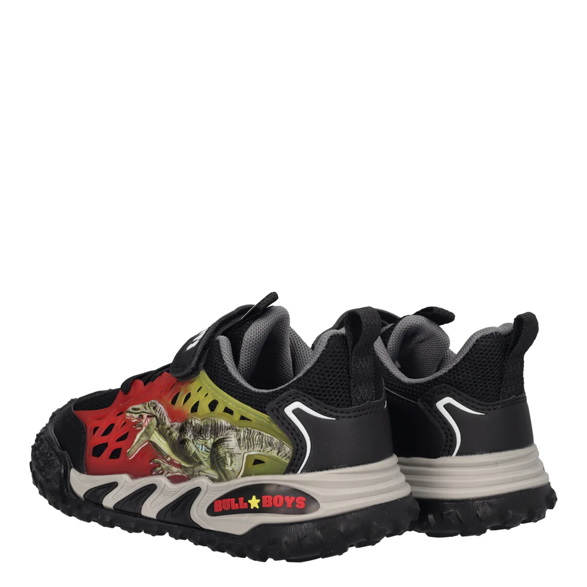 VELOCIRAPTOR Sneakers Bambino Nere con Luci - Image 4