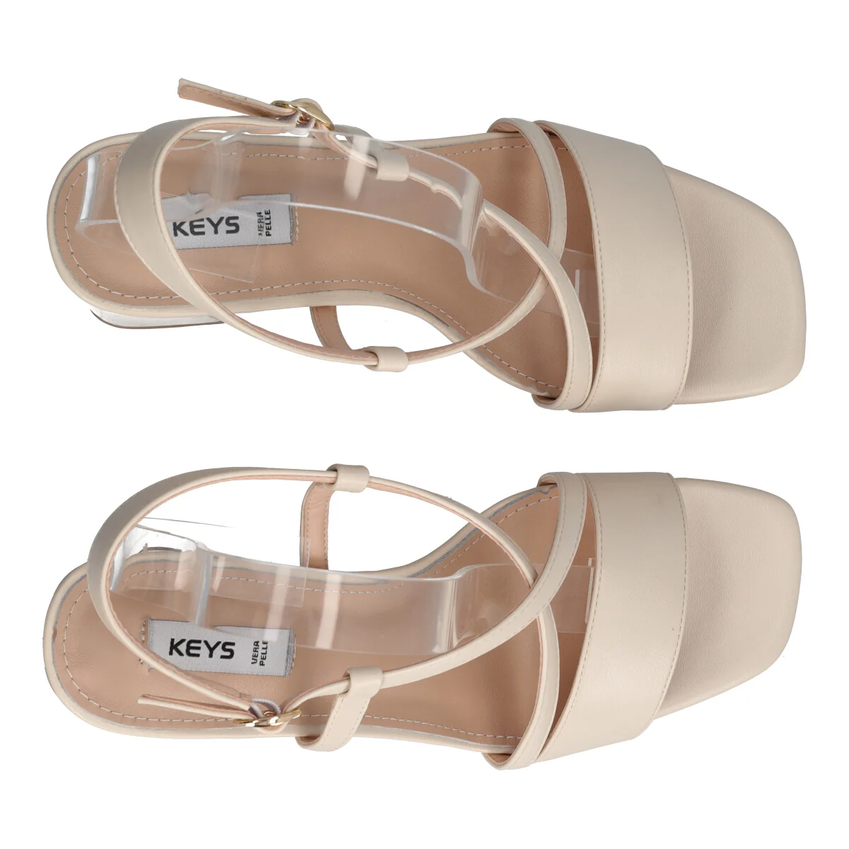 VIKY Slingback Donna Beige Alte 9 cm - Image 5