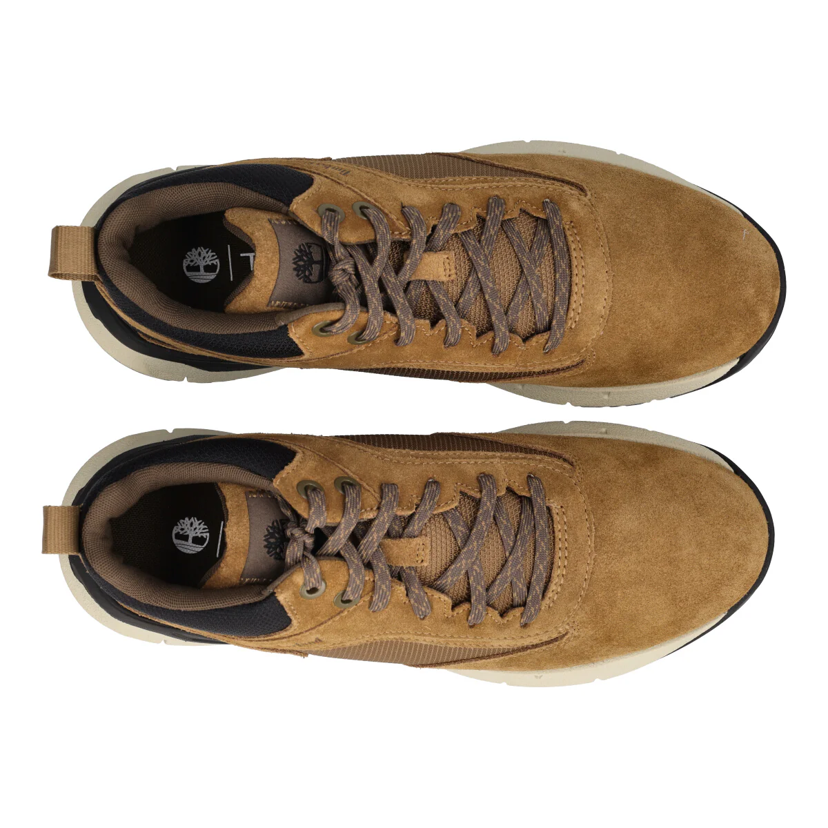 VOYAGER PARK MID LACE UP Sneakers Donna Beige - Image 5