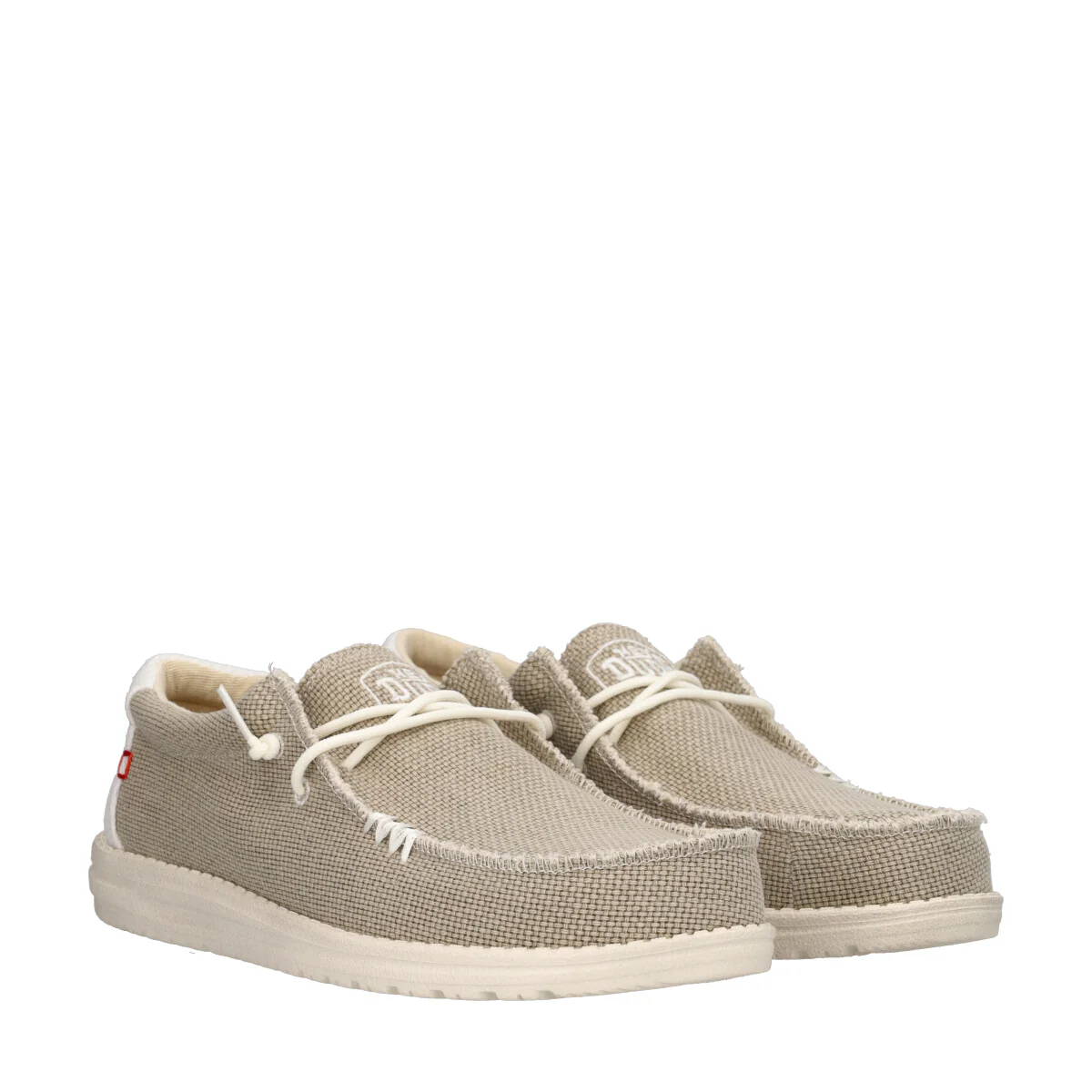WALLY BRAIDED Mocassini Slip-on Uomo Off White - Image 3