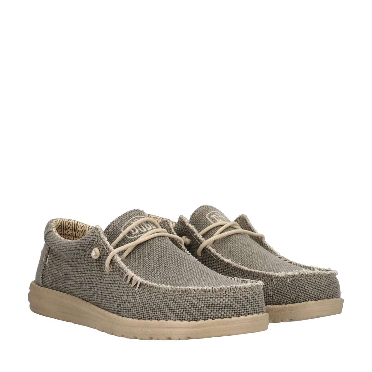 WALLY BRAIDED Mocassino Slip-on Uomo Beige - Image 3