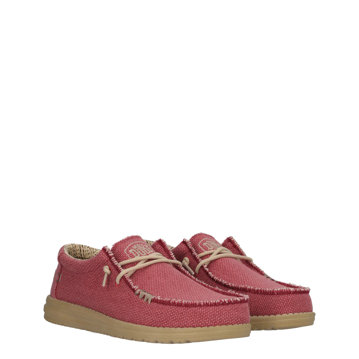 WALLY BRAIDED Mocassino Slip-On Uomo Rossi - Image 3