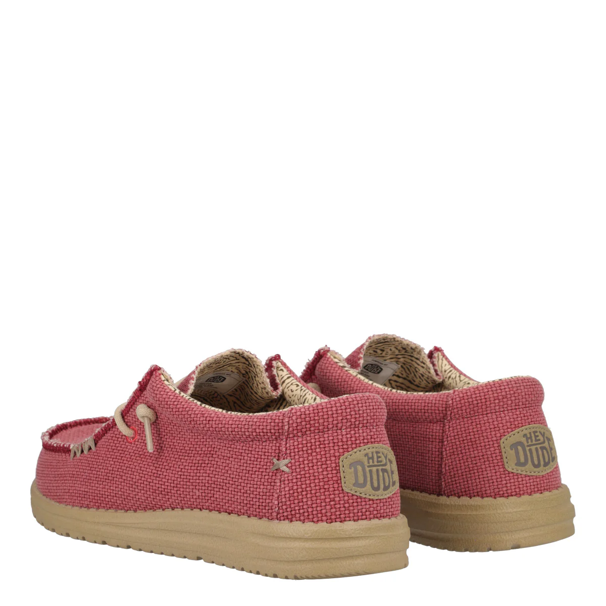 WALLY BRAIDED Mocassino Slip-On Uomo Rossi - Image 4