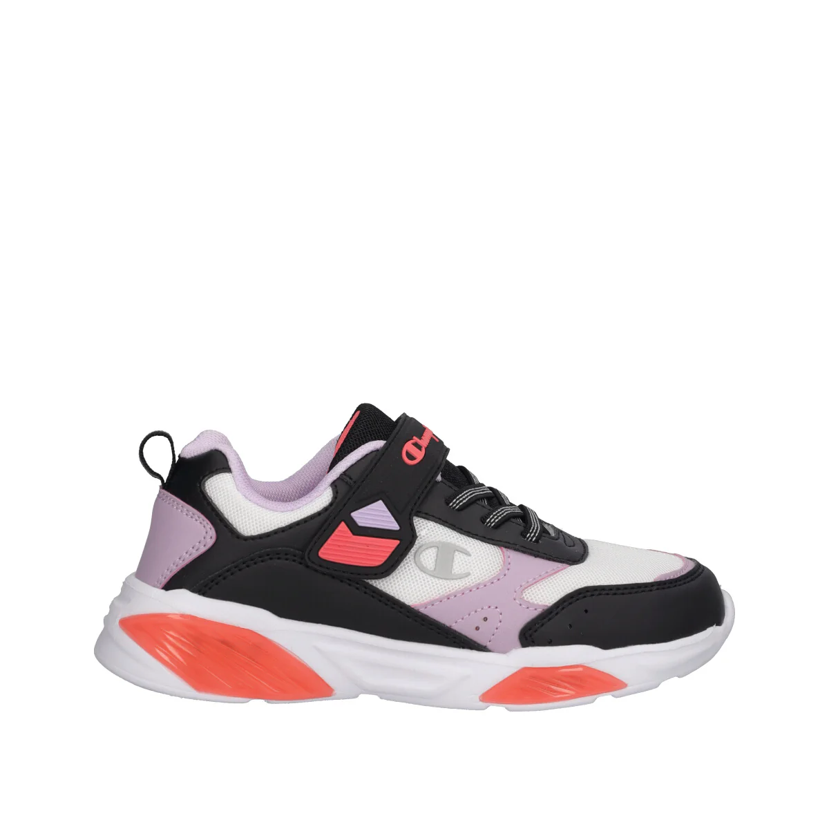 WAVE G PS Sneakers Bambina BIanche, Nere e Lilla