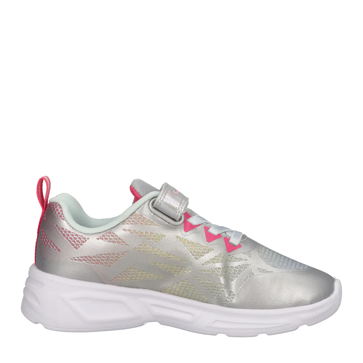 WAVE TRI G PS Sneakers Bambina Argento con Luci - Image 2