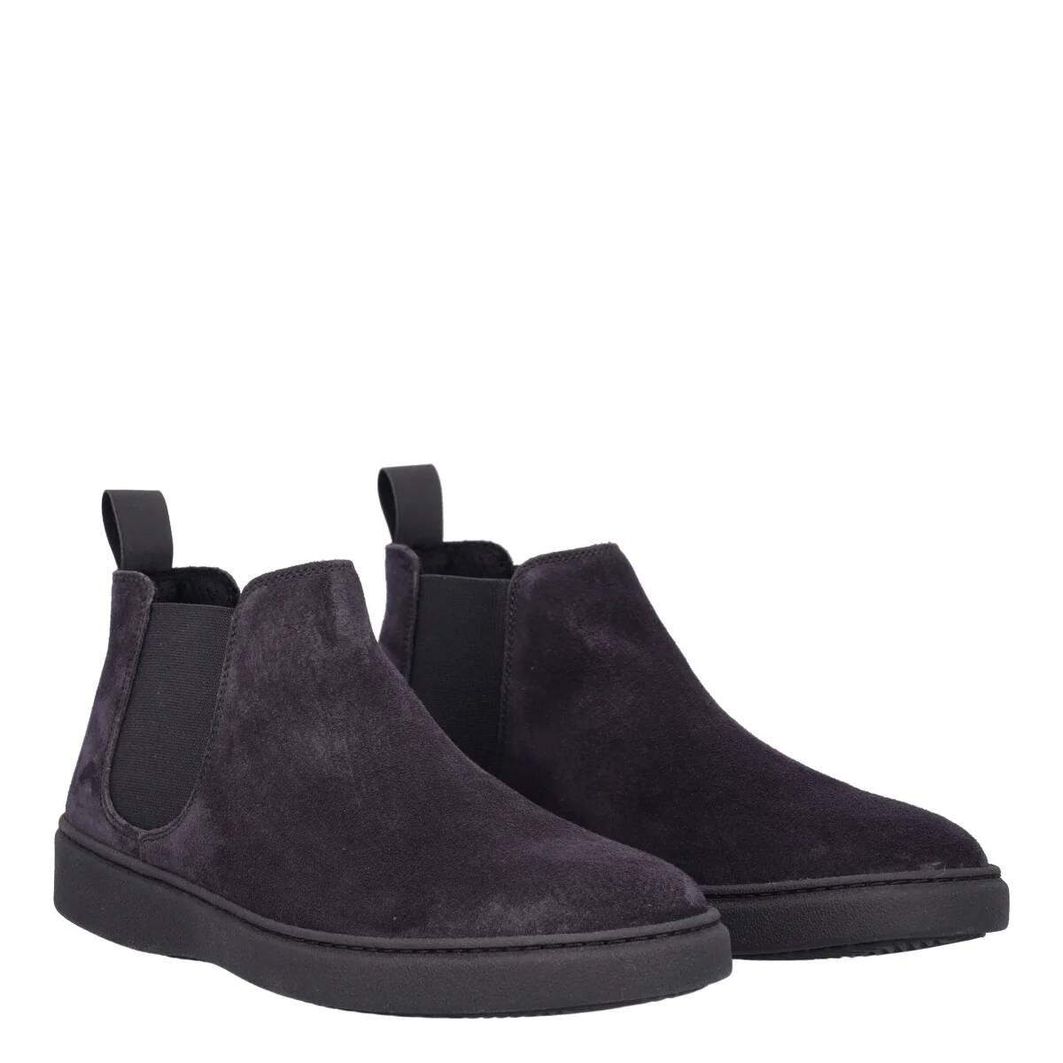 WAXY Stivaletti Uomo Blu in Pelle Scamosciata - Image 3