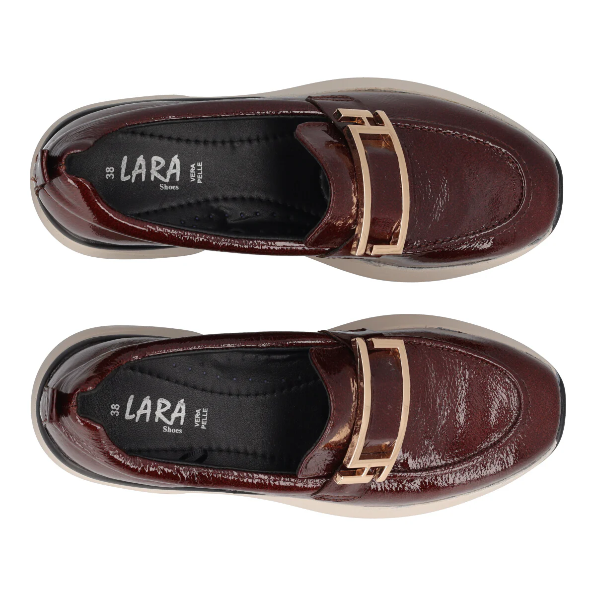 WAY Mocassini Donna Comfort Cognac in Pelle - Image 5