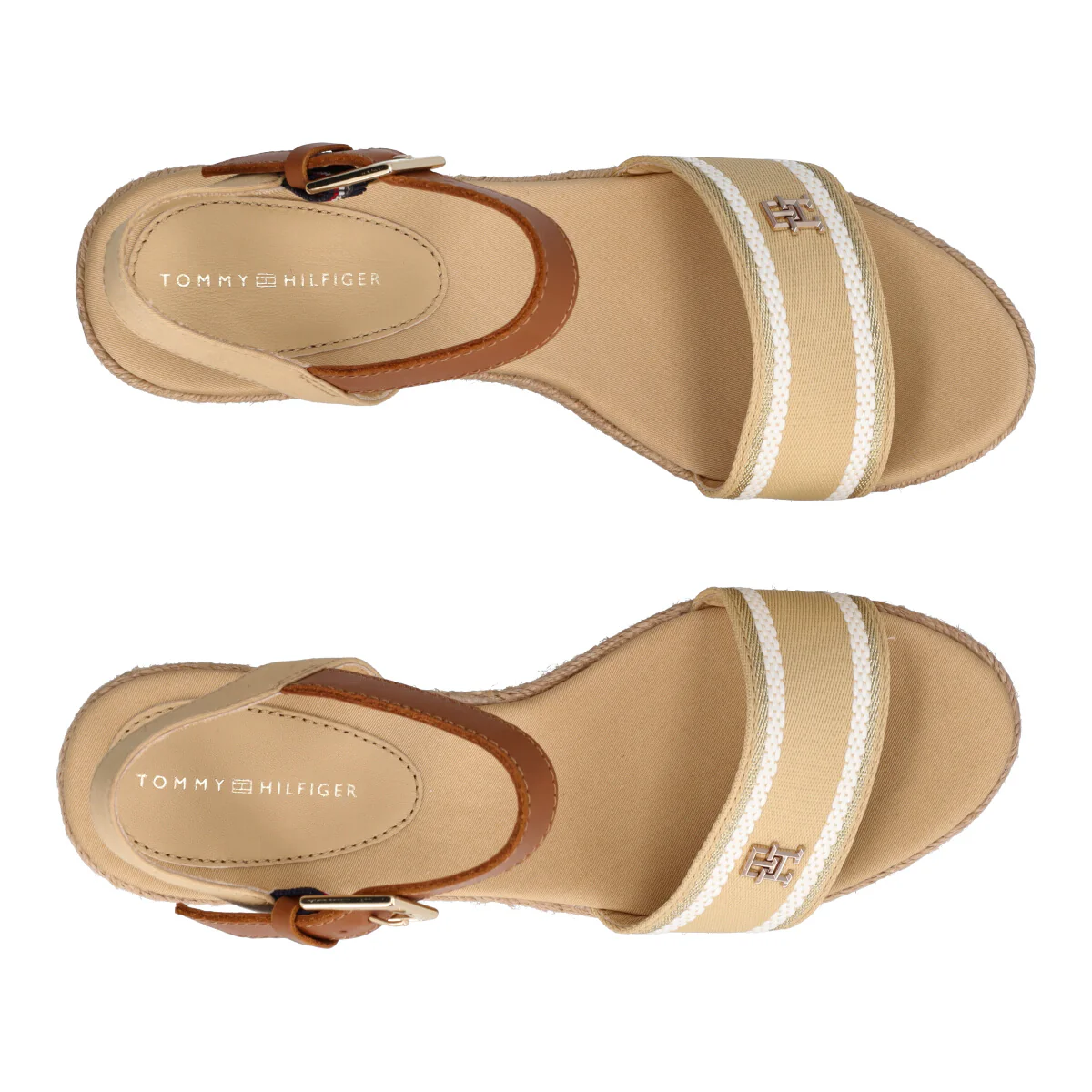 WEBBING WEDGE SANDAL - Image 5