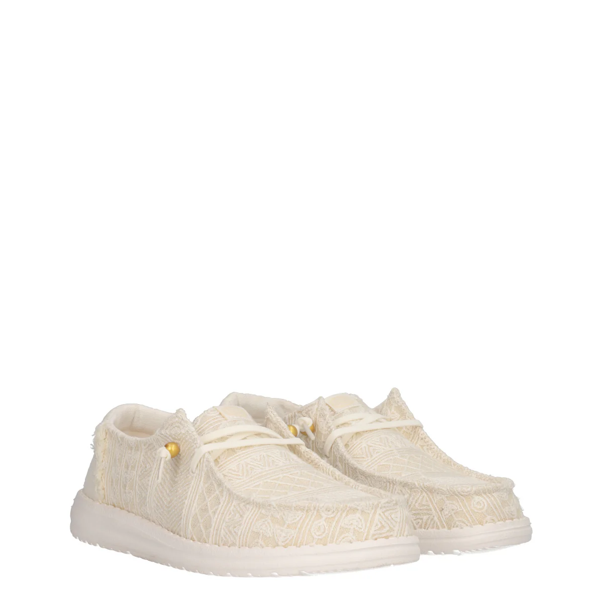 WENDY CROCHET LACE Mocassini Slip-on Donna Bianchi - Image 3