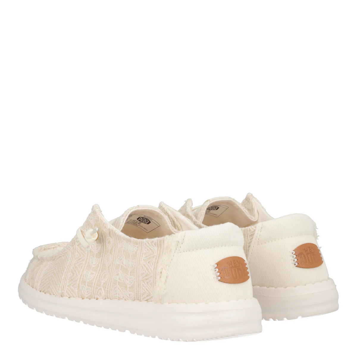 WENDY CROCHET LACE Mocassini Slip-on Donna Bianchi - Image 4