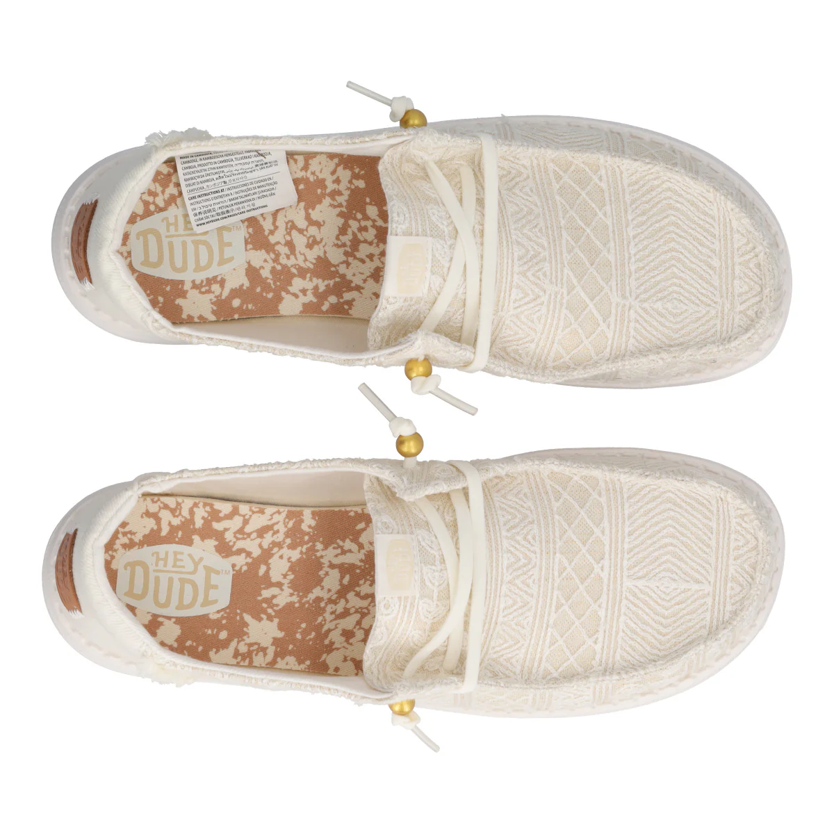 WENDY CROCHET LACE Mocassini Slip-on Donna Bianchi - Image 5