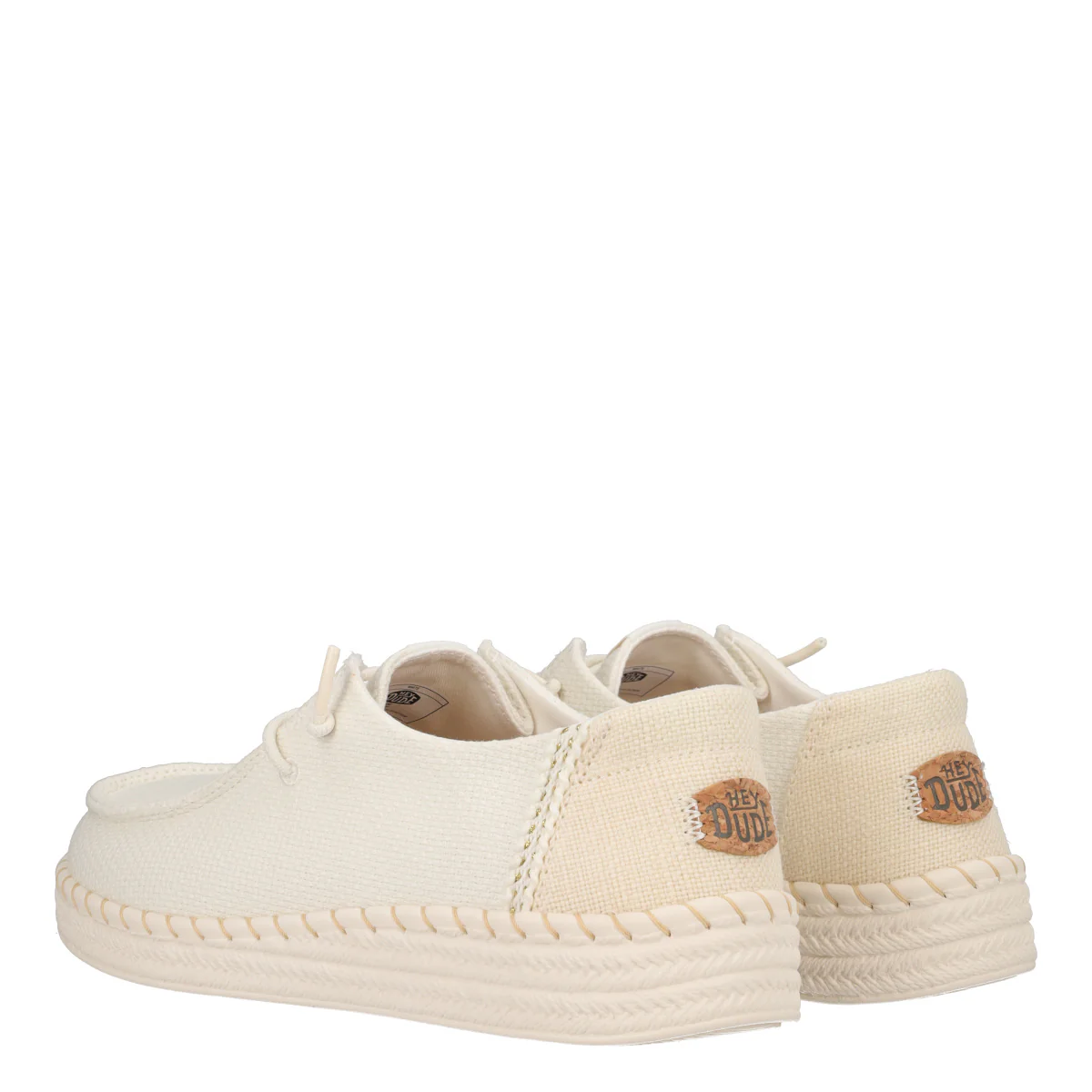 WENDY ESPADRILLE WOVEN Mocassini Slip-on Donna Bianchi - Image 4