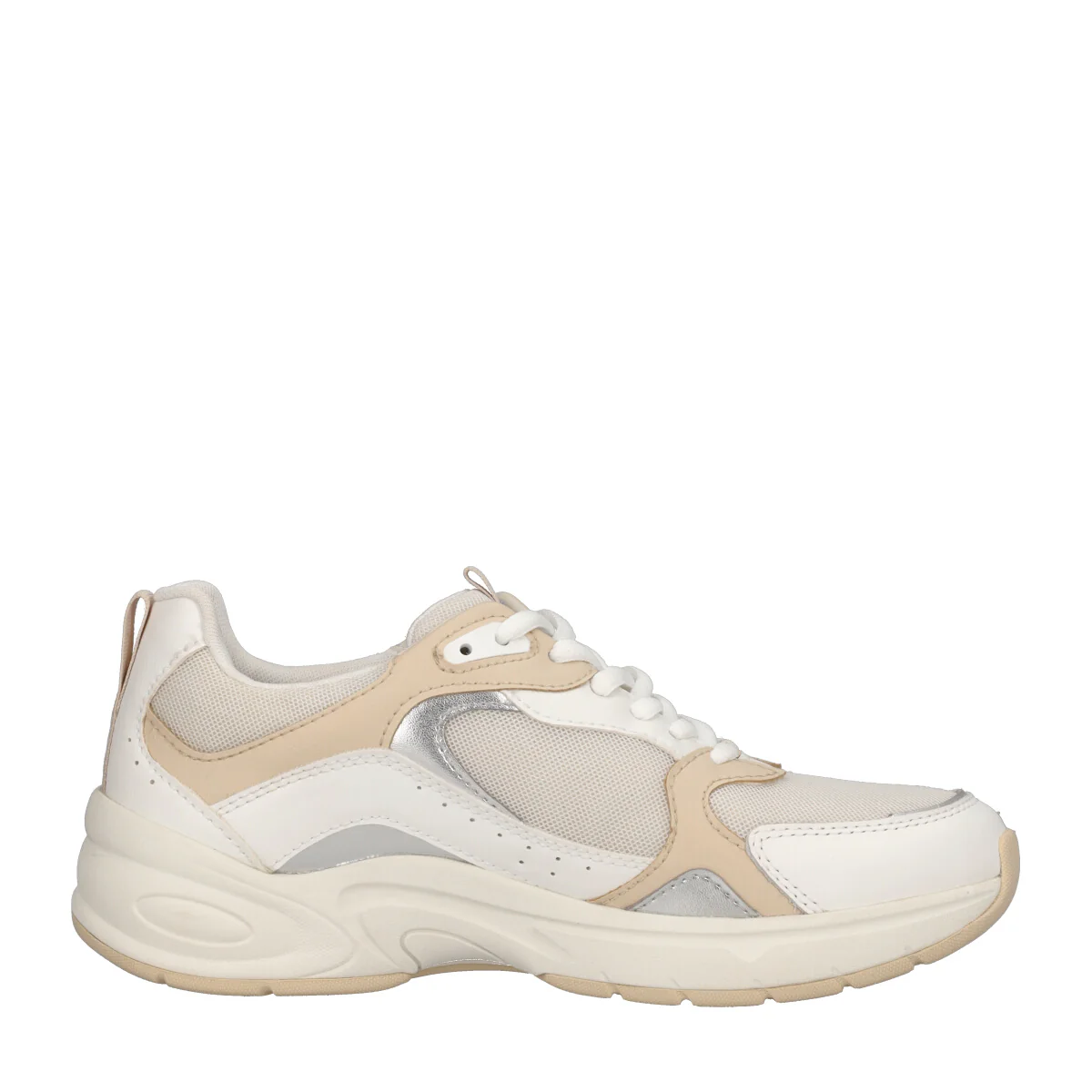 ZARVIA Sneakers Donna Bianche e Beige - Image 2