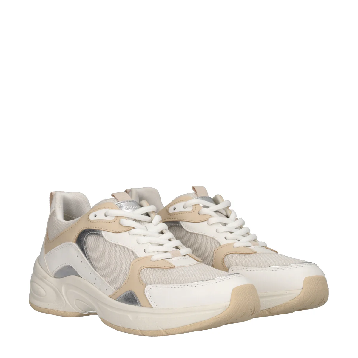 ZARVIA Sneakers Donna Bianche e Beige - Image 3