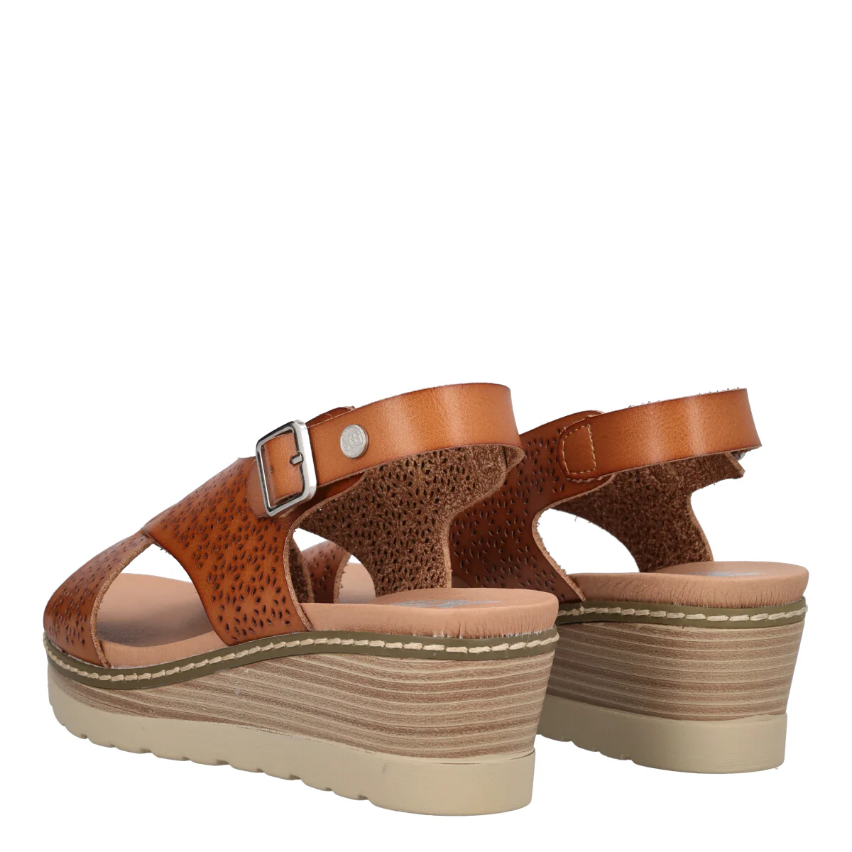 Zeppa 5 cm Taupe - Image 4
