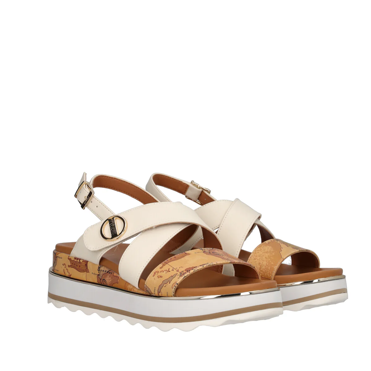 Zeppa Donna Beige - Image 3