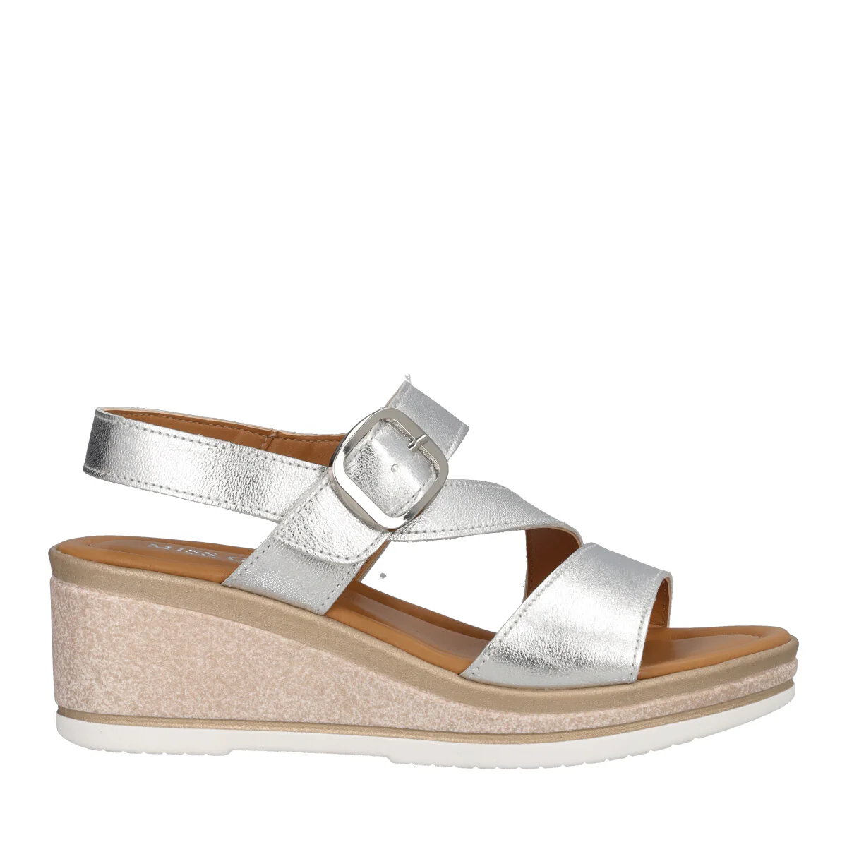 Zeppe Donna Argento Laminato