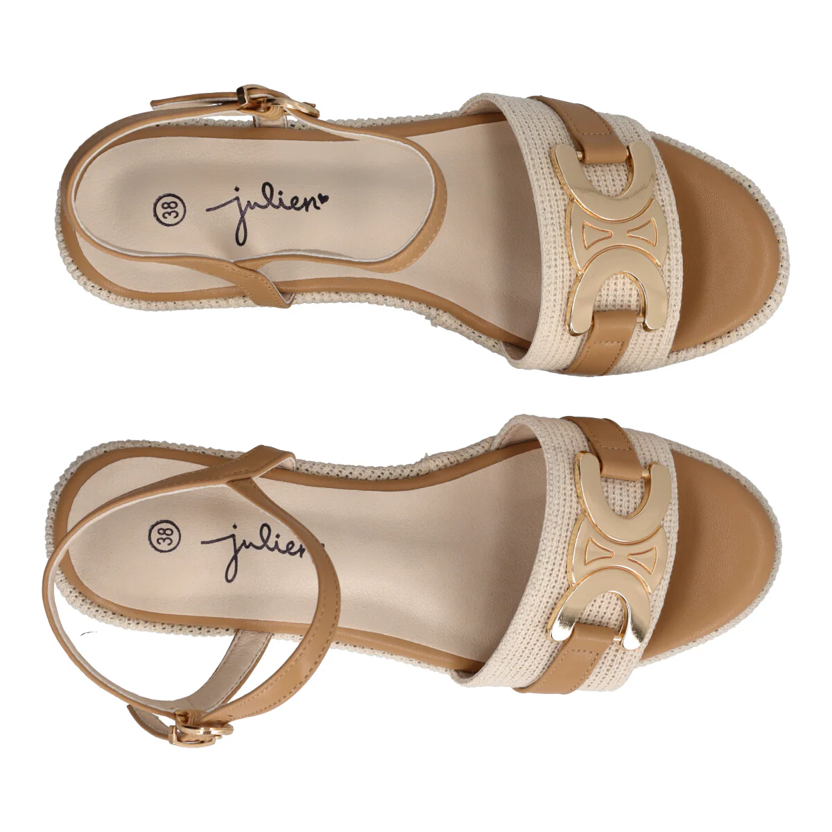 Zeppe Donna Beige - Image 5