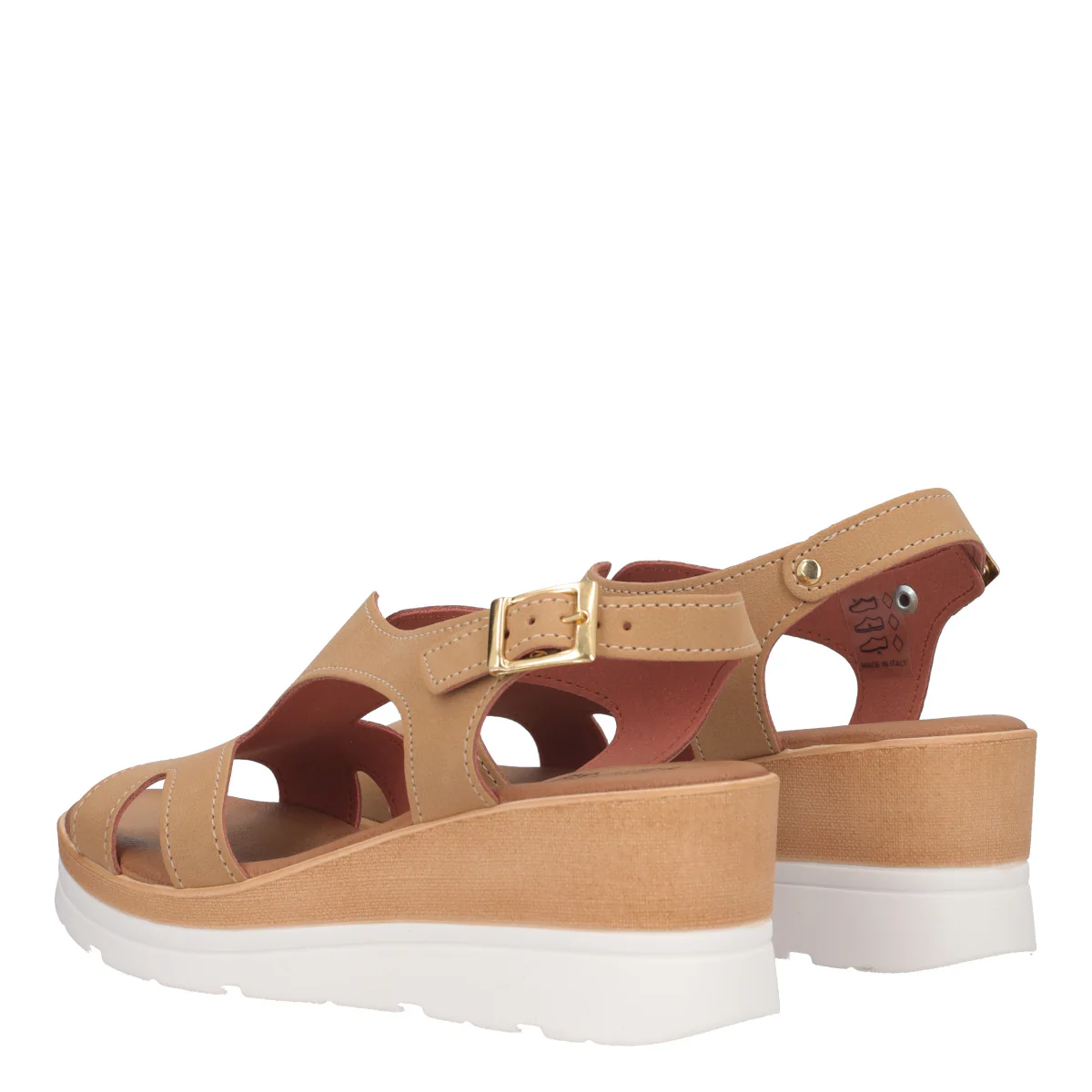 Zeppe Donna Beige - Image 4