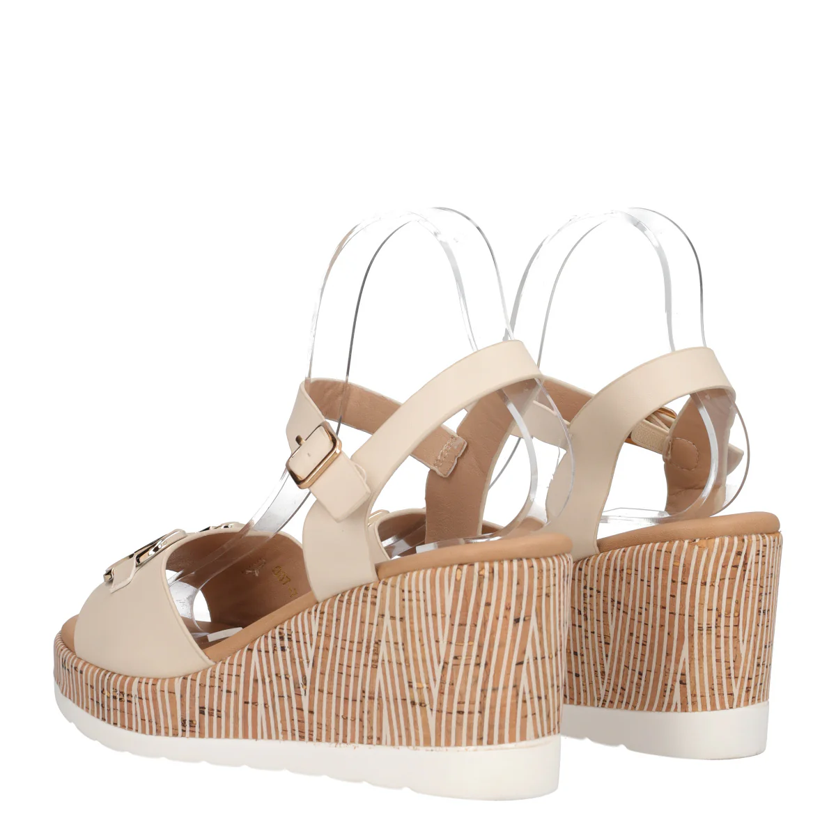 Zeppe Donna Beige - Image 4