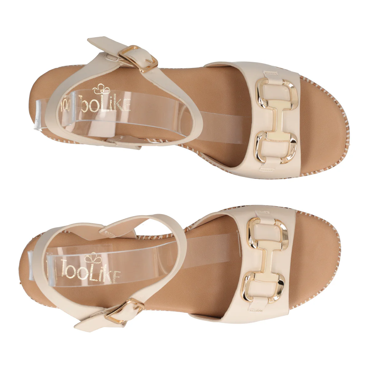 Zeppe Donna Beige - Image 5