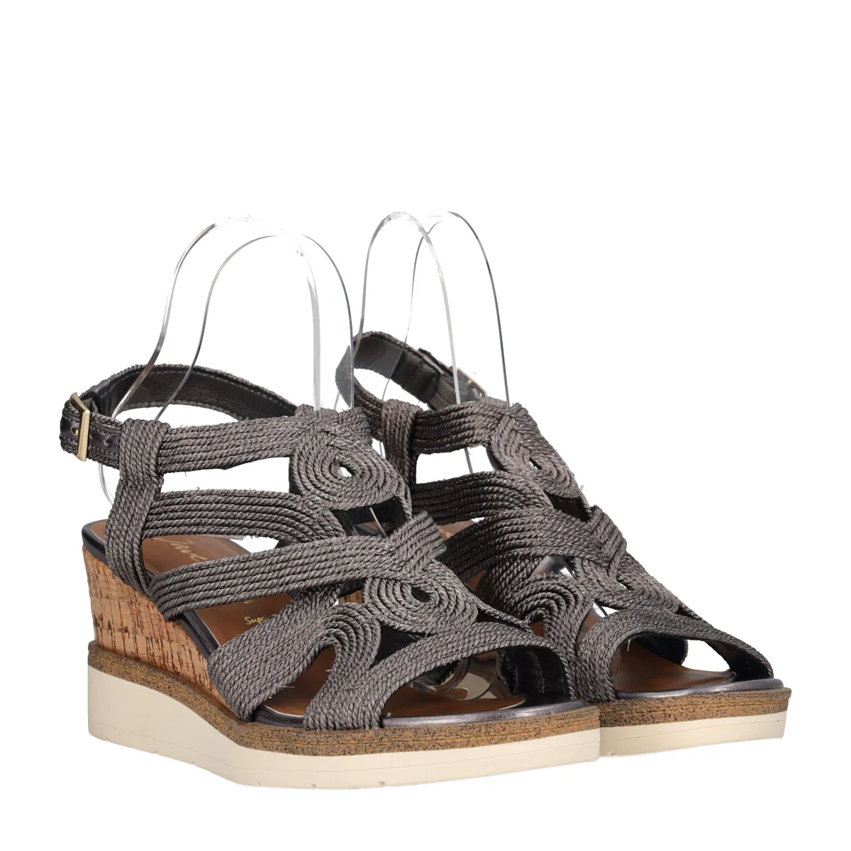 Zeppe Donna Grigio Scuro - Image 3