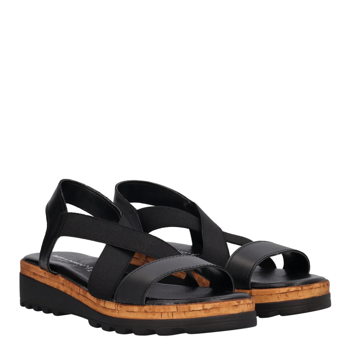 Zeppe Donna Nere in Pelle - Image 3