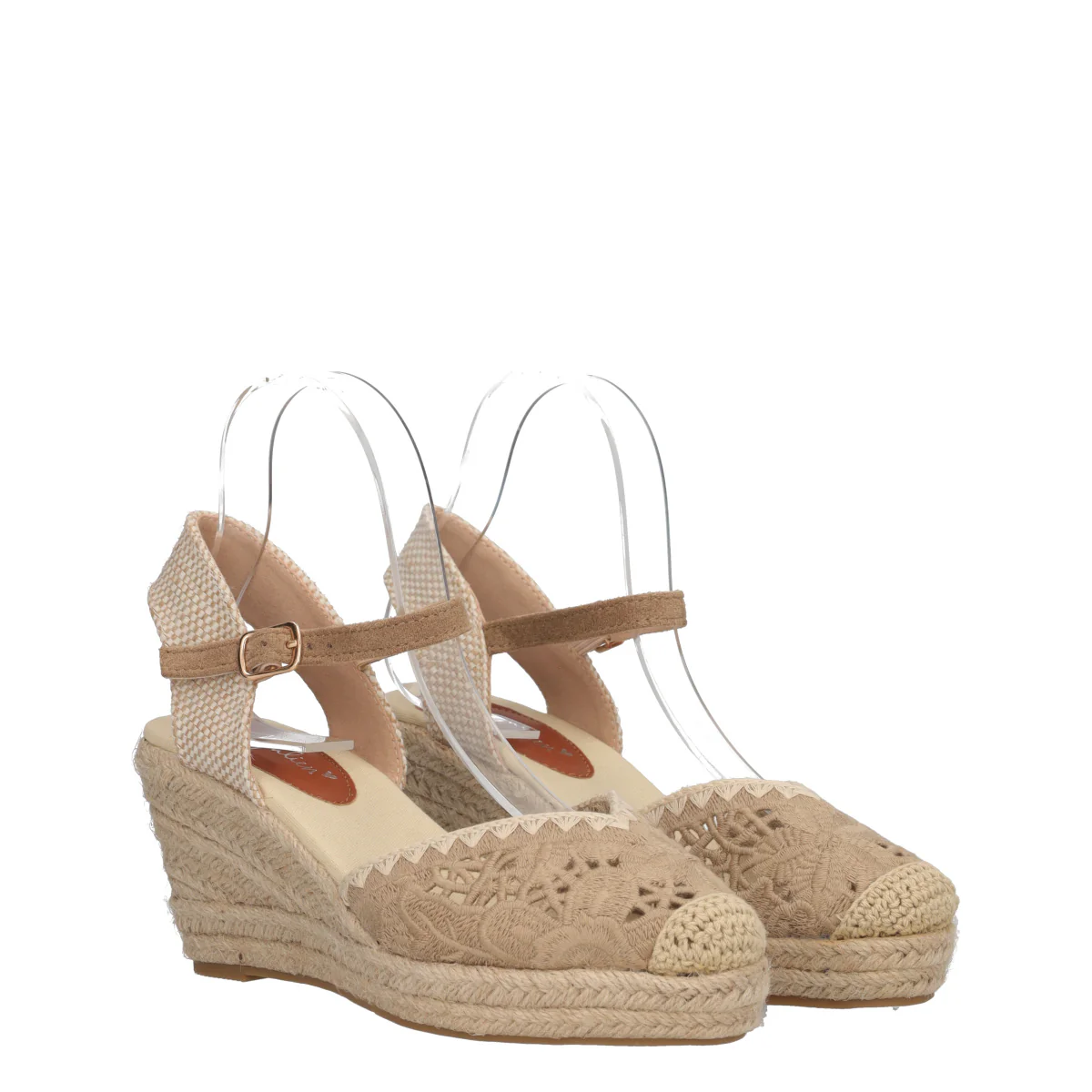 Zeppe Donna Taupe - Image 3